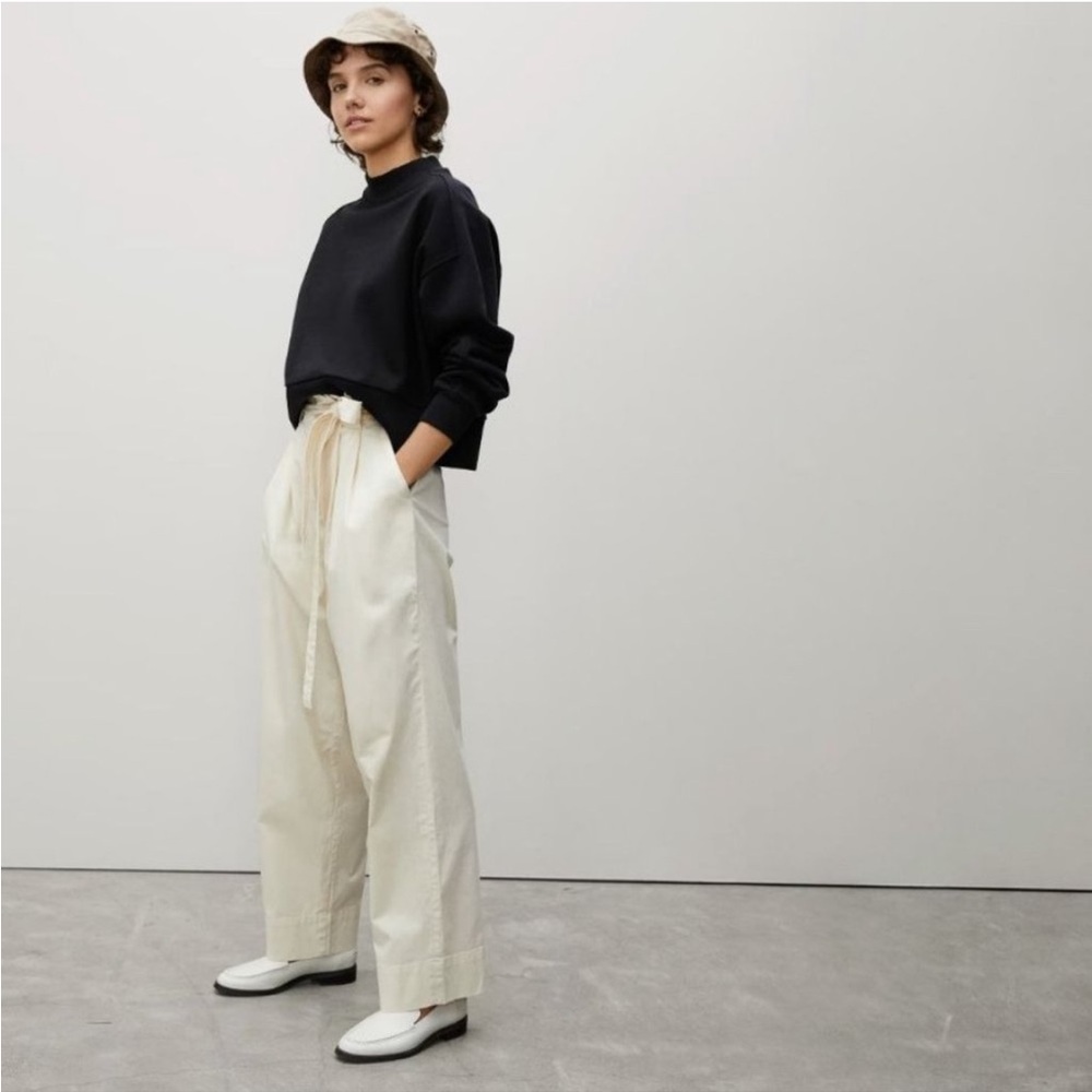 Everlane Track Cropped Sweatshirt
